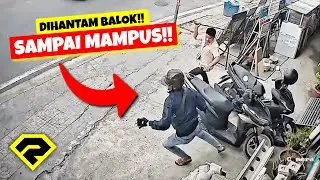 MAMPOOSSS..!!! MALING GAGAL TOTAL, DIHANTAM BALOK!! 😱 SAMPAI BOCOR?!