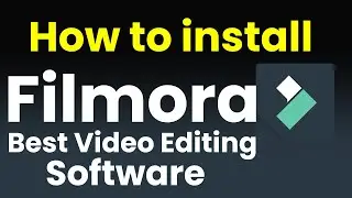 Filmora | फिल्मोर Download कैसे करे | How to download & install filmora full free | Alpha Bit