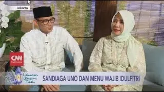 Sandiaga Ibaratkan Politik Sama Dengan Masakan Lebaran