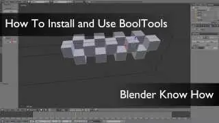 How to Use Booleans in Blender using BoolTools