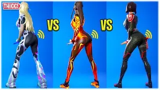 Fortnite *THICC* Dance Contest: Serenade VS Magmatic Mizuki VS Koi Striker Envoy 🍑😍❤️