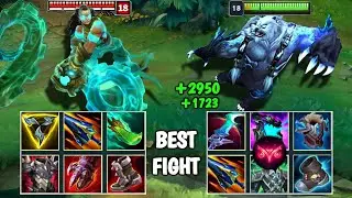 INFITINE HEALING VOLIBEAR vs ILLAOI FULL BUILD FIGHTS & Best Moments!