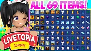 *COMPLETE GUIDE* ALL 69 COLLECTION ITEM LOCATIONS in LIVETOPIA Roleplay (roblox)