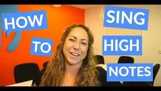 Tips for How to Sing High Notes Without Straining! [For Beginners]