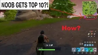 WORST EVER PLAYER GETS TOP 10! - Fortnite Funny Moments