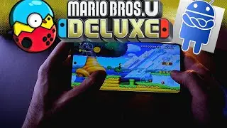 New Super Mario Bros. U Deluxe Android | Nintendo Switch Emulator Gameplay |  Egg NS Mali GPU