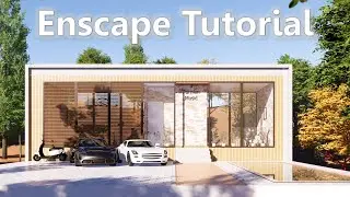 Enscape Exterior Rendering Tutorial - Super Realistic