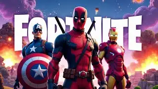 ХАОС С ГЕРОЯМИ MARVEL В FORTNITE