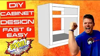 Base KITCHEN Cabinet Construction FAST & EASY