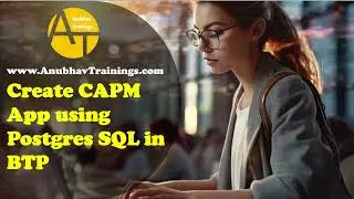 S02E02 CAP app with local postgresql database | Build CAP applications on low cost database | CAPM