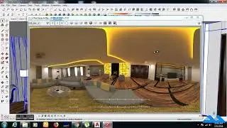 How to make 360 Degree View In Sketchup Vray