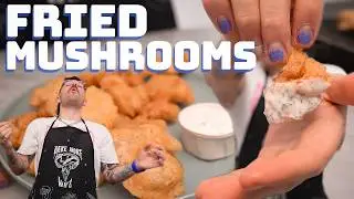 i made fried mushrooms and they suprised me