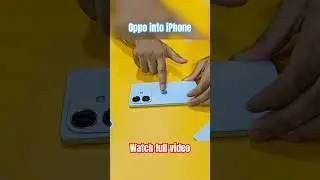 Oppo A3x 5g converted into iPhone 15 pro #iphone16leaks #viralshorts #tranding