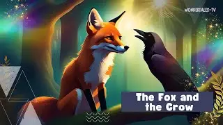 The Fox and the Crow | Moral story in English for kids #englishstory #kidsstories  #kidslearning