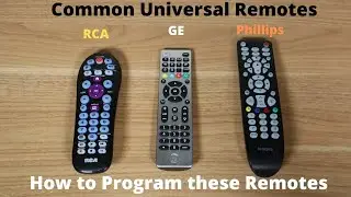 How To Program Universal Remote to TV | RCA, GE, & Phillips