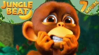 OH NO! Fixing an accident  | Full Episodes! | Jungle Beat: Munki & Trunk | Kids Cartoon 2024