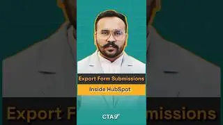 How to Export Form Submissions Inside HubSpot #shorts #youtubeshorts #hubspot