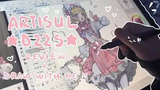 🎀 Artisul D22S review + Draw with me!! ♡ Hello Kitty Emma — Identity V【Clip Studio】