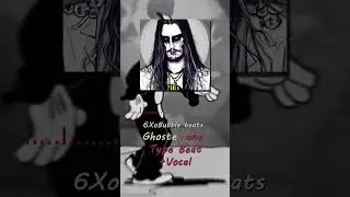 Ghostemane Type Beat + Vocal | Dark Trap beat (6XoBubble Beats)