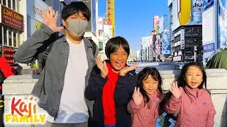 Ryan and Family Ride Rollercoasters in JAPAN!