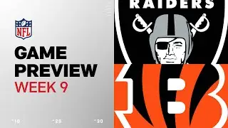 Las Vegas Raiders vs. Cincinnati Bengals  | 2024 Week 9 Game Preview