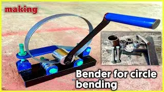 Make a ring Bender | metal Bender roller | fabrication work ideas