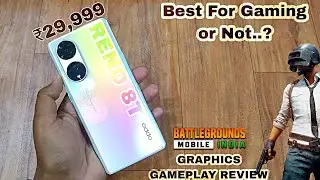 Oppo Reno 8T 5G BGMI (PUBG) Graphics Test & GamePlay Review⚡SD 695 Gaming Performance Test🔥🤯