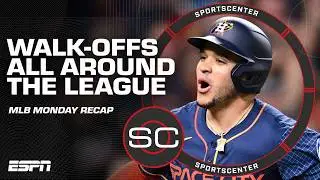 WALK-OFFS ALL AROUND 🔥 Astros & Mets both walk-off, Justin Verlander to return & MORE | SportsCenter