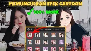 Cara Mendapatkan/Menampilkan Efek/Filter Cartoon di HP | 100% WORK | Aman & Resmi Dijamin Berhasil!