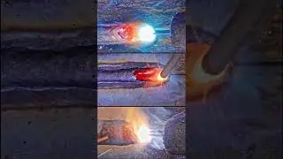 С газом/электрод/порошковая