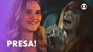 Jéssica é presa após cair em armação de Electra e se desespera! | Família é Tudo | TV Globo