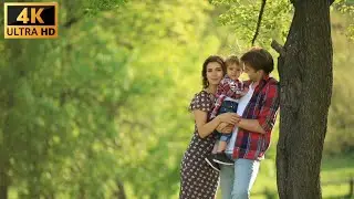 Happy family 4k stock footage video | happy family 4k video | no sound video |stock footage video 4k