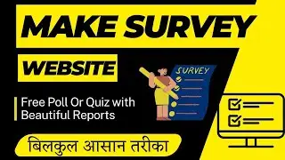 How to Create Survey Website in WordPress 2024 | Make Poll Or  Quiz with Beautiful Reports