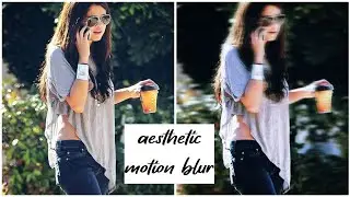 Aesthetic motion blur effect | PicsArt Tutorial