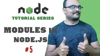 Modules in Node.js | Part 5 Node Tutorials for beginners