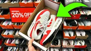 Finding Sneaker STEALS At The NIKE OUTLET!