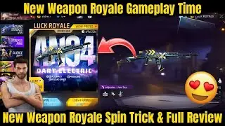 FF New Weapon Royale Full Review | FF New Weapon Royale 1 Spin Trick | New Weapon Royale Today