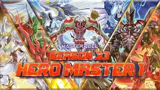 MASTER 1 With HEROES! This Deck is UNSTOPPABLE! - Yu-Gi-Oh! Master Duel