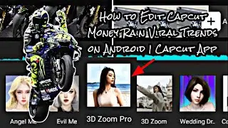 How to Edit Capcut Money Rain Viral Trends on Android | Capcut App