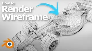 How to render wireframe on shaded material and make wireframe transparent in Blender