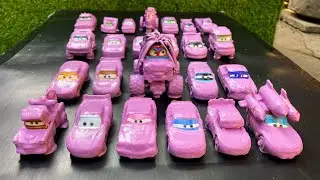 Clean up muddy minicars & disney pixar car convoys! Play in the garden