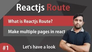 What is react router? | How can make multiple pages in react | React router #1