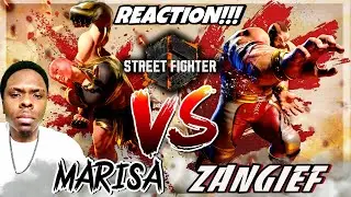 STREET FIGHTER 6 Reacting To MARISA VS ZANGIEF Devolper Match Gameplay