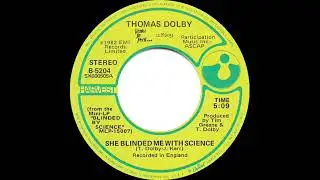 1983 HITS ARCHIVE: She Blinded Me With Science - Thomas Dolby (stereo 45--5-minute version)