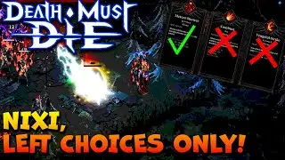 Darkness 30 LEFT CHOICES ONLY CHALLENGE! | Death Must Die