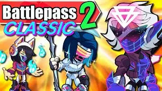 Synthwave Battle Pass 2 RETURNS!! • FULL BP + New Items!! • Brawlhalla 1v1 Gameplay