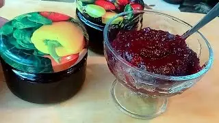 ВИШНЕВЫЙ ДЖЕМ НА ЖЕЛФИКСЕ ОЧЕНЬ ГУСТОЙ