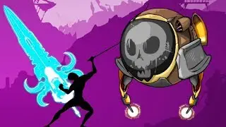 Флеш игра Arcane Weapon! Новый бой с тенью победи всех боссов