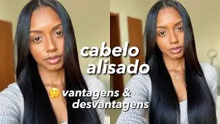 VANTAGENS E DESVANTAGENS DO CABELO ALISADO | FABÍOLA COSTA