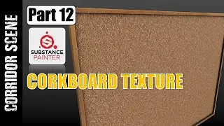 BLENDER/SUBSTANCE PAINTER: CORRIDOR SCENE (PART 12)